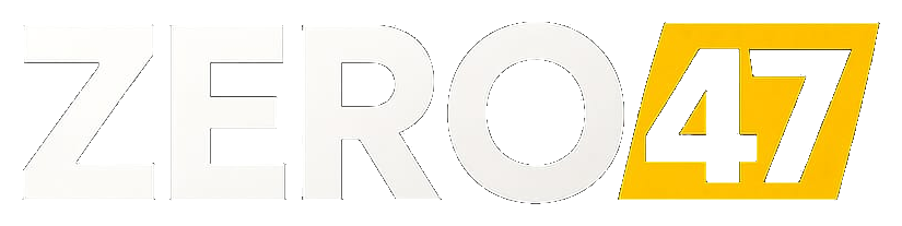 Logotipo Zero47 Centro Automotivo